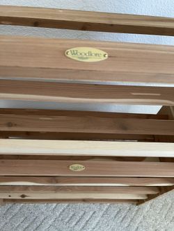 Cedar wood Shoe Rack