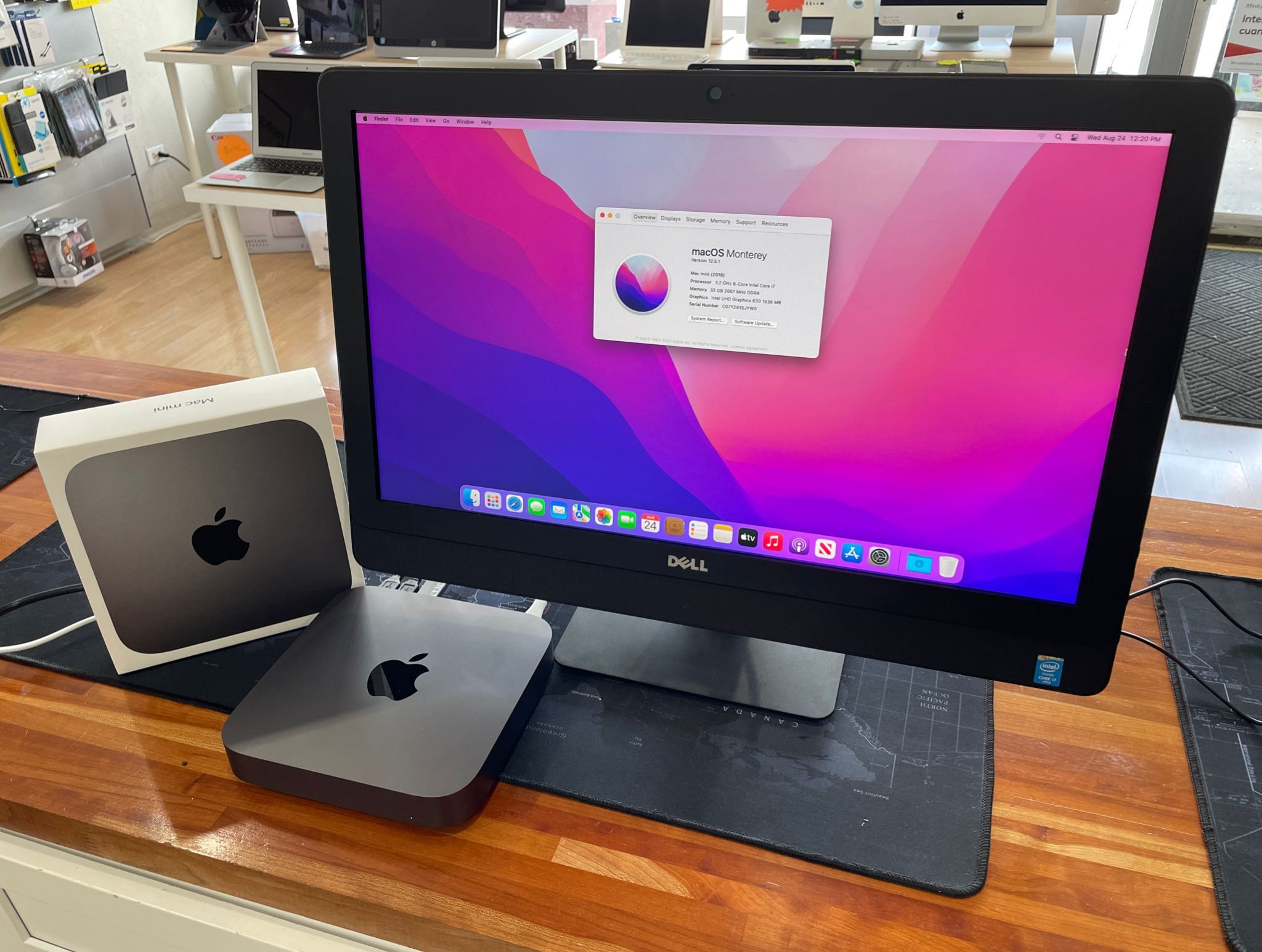 Apple MAC MINI 2018 i7 CORE 32GB RAM//500GB SSD Fully