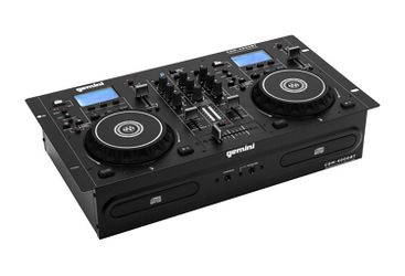 Gemini Sound CDM-4000BT, Dual CD/USB Media Player with Bluetooth