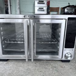 Gourmia XL French Door Countertop Air Fryer Oven