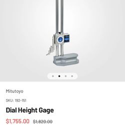 18” Mitutoyo Dial Height Gauge