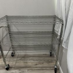 Storage Rack With Wheel