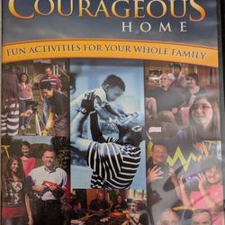 Building A Courageous Home - Fun Activities For Your Whole Family. DVD (Mint)Exclusive Christian Stores