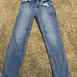 American Eagle Mom distressed, jeans size 00