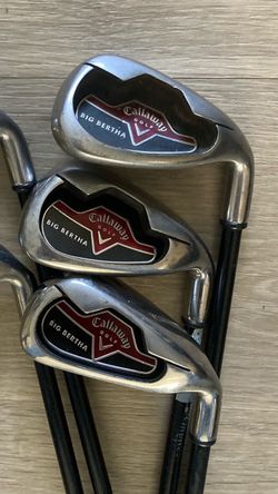 Callaway big Bertha irons 4/8/9 only