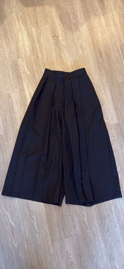 Muji Hakama Pants (Black, XS)