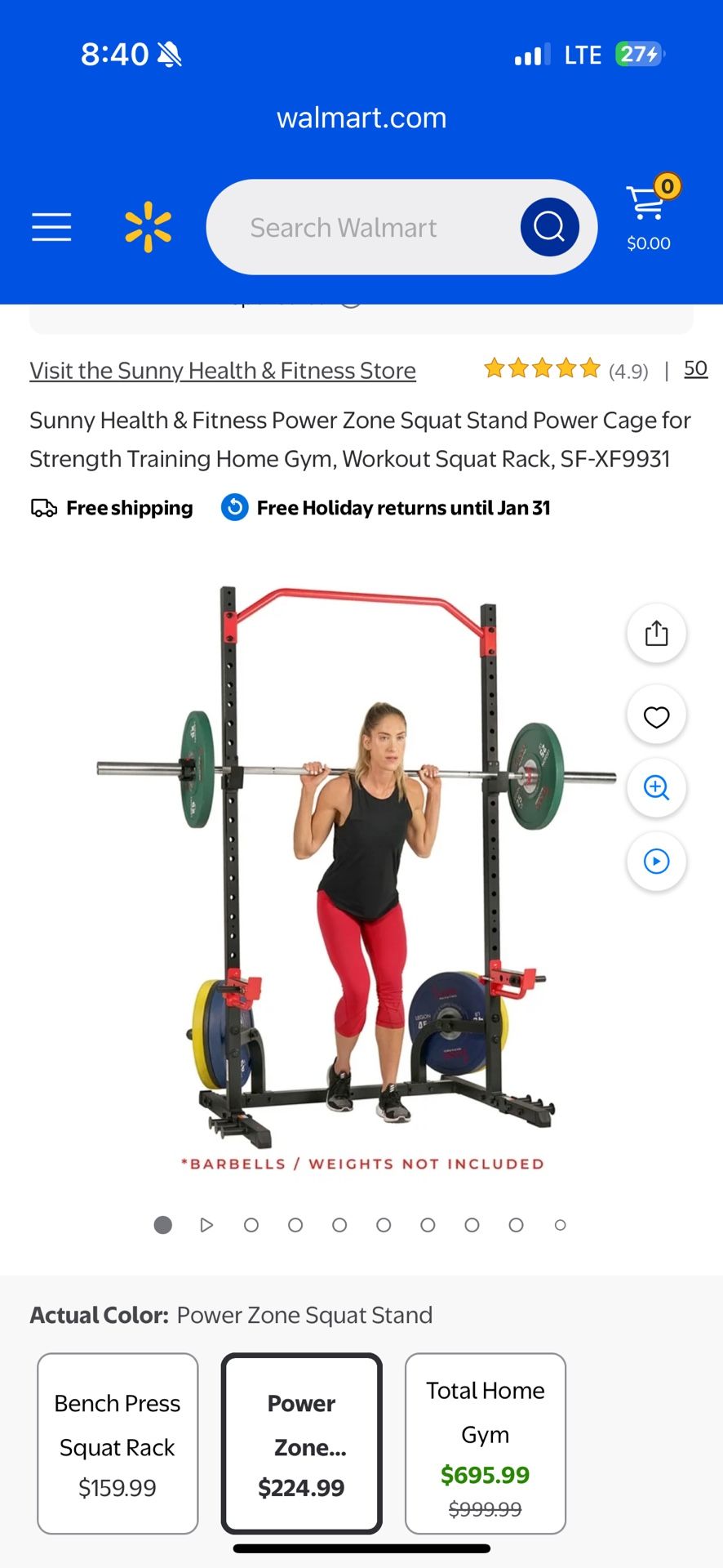 Squat Rack New In Box