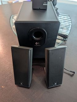Logitech X-240 2.1 Computer Speaker System & Subwoofer