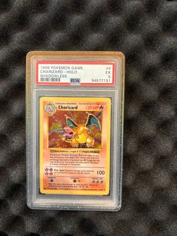 Pokemon: Shadowless Charizard Psa 5