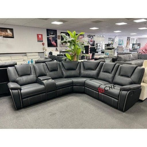 Modular Power Reclining Sectional Sofa With USB
