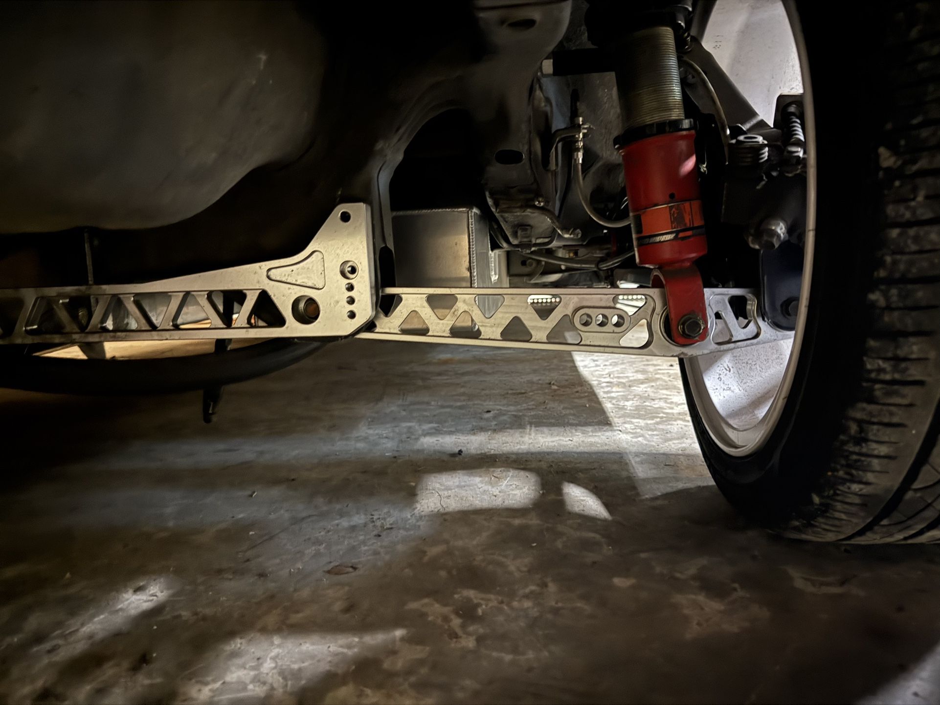 Function 7 Brace And Lower Control Arms