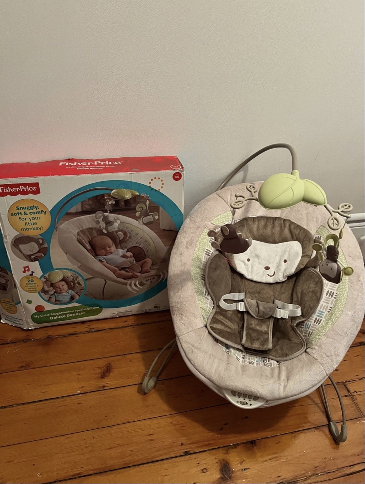 Fisher-Price Monkey Special Edition Deluxe Bouncer