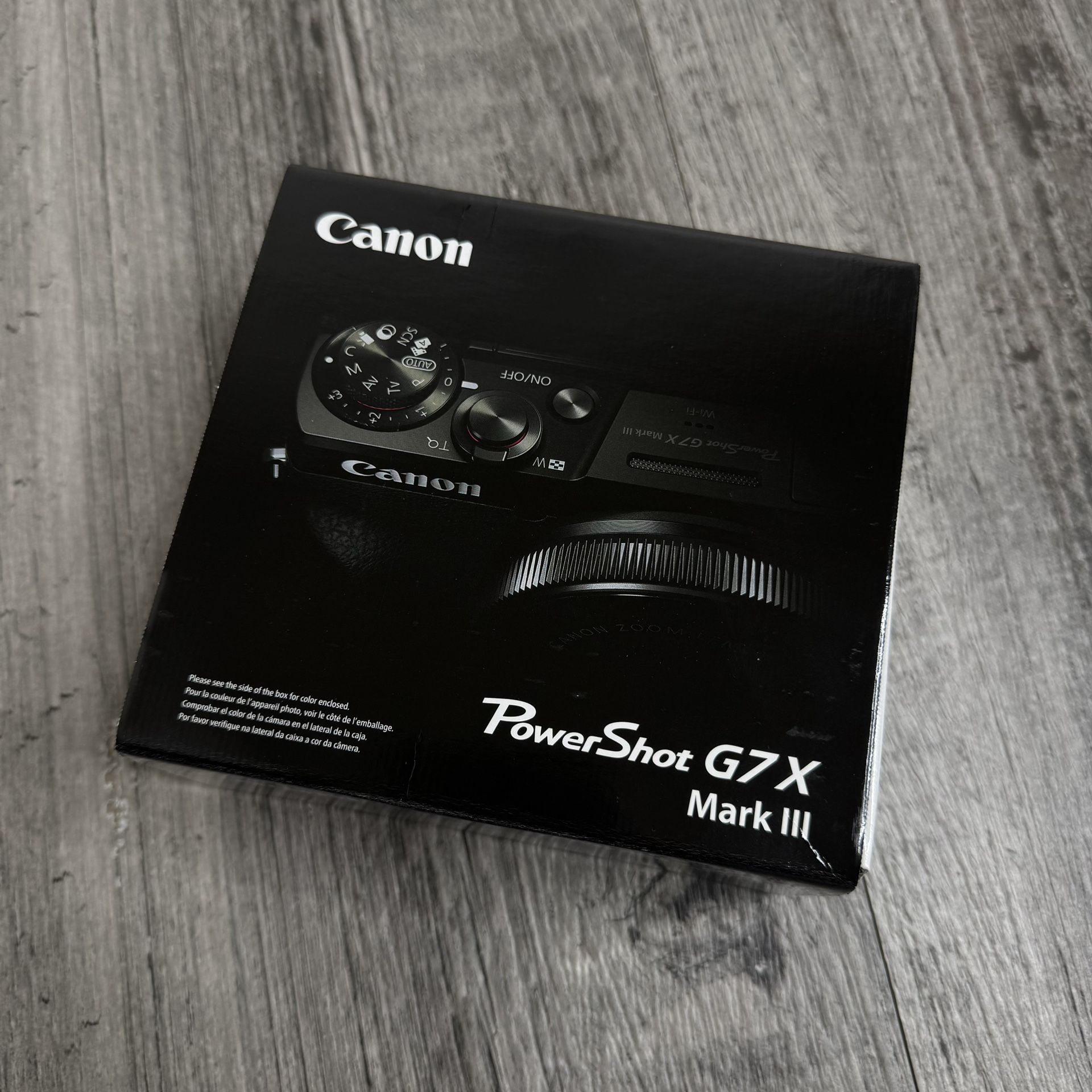 Canon PowerShot G7 X Mark III - 20.1MP Point & Shoot Digital Camera - Black