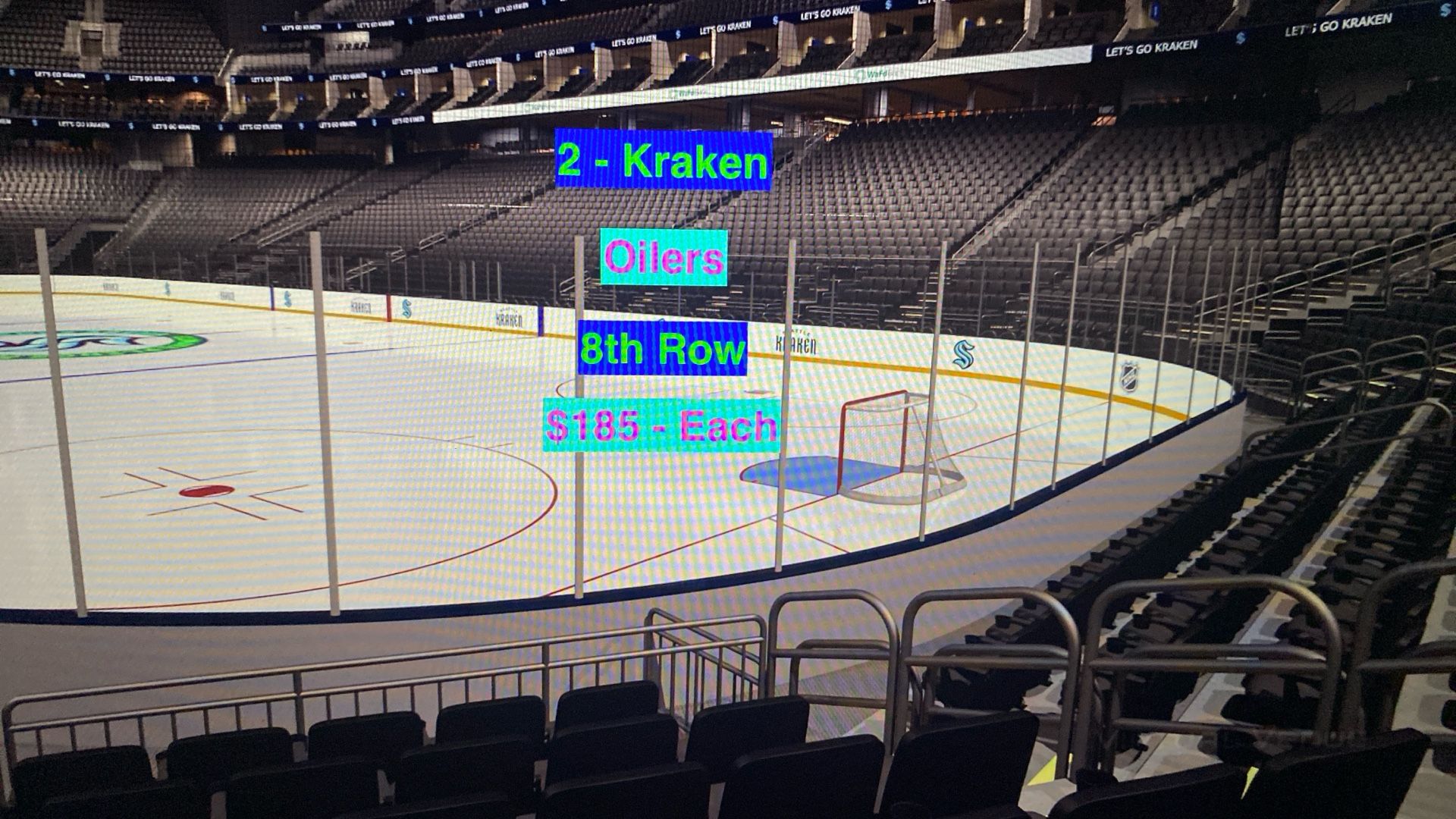 Kraken Oilers Tickets