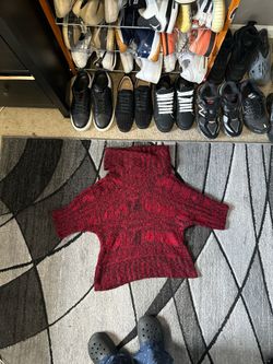 2000 red sweater