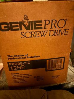 Garage door opening system