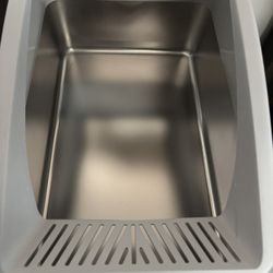 Stainless Steel Cat Litter Box