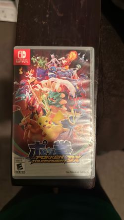 Nintendo switch game Pokemon Pokken tournament