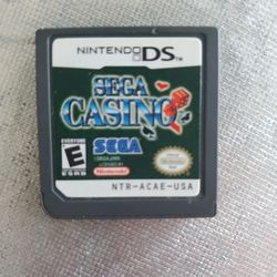 Nintendo DS video game system- Sega Casino
