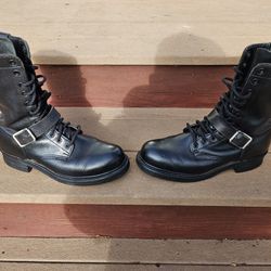 Boots Men's Motorcycle - Work - Size 9 - 9 1/2