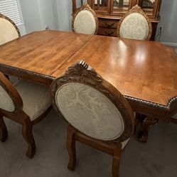 Dining Table and Chairs (9 Pieces)