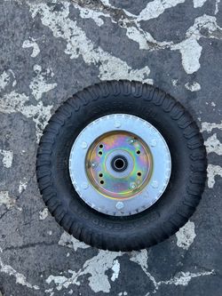 Mini bike rear tire assembly