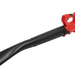 Electric Leaf Blower Cordless 21V, Battery Powered Leaf Blower with Battery and Charger, 2 Section Tubes, 6-Speed Dial Control Leaf Blowers for Lawn C