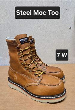 Duradero Work boots sz 7ee STEEL MOC TOE