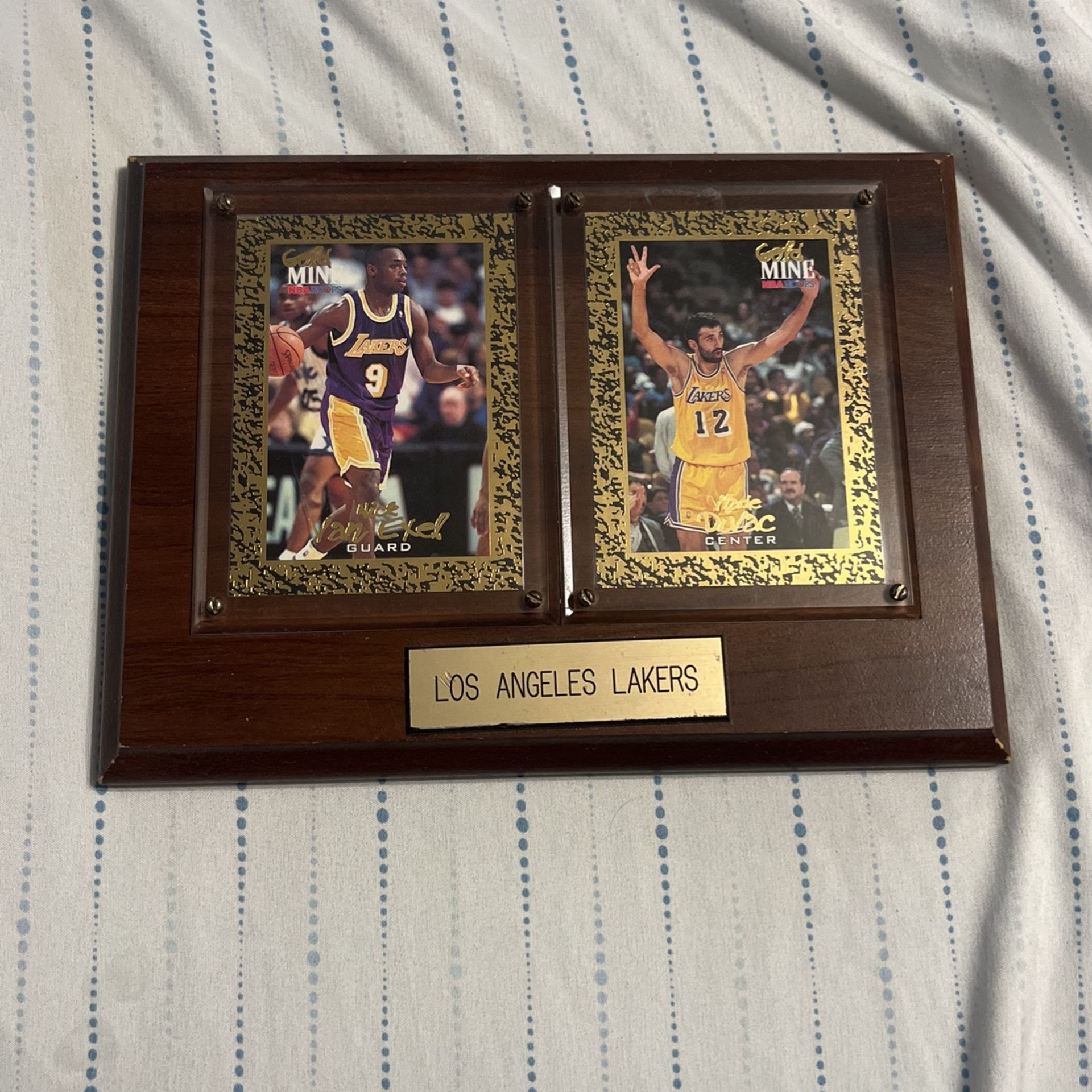 Lakers Plaque 