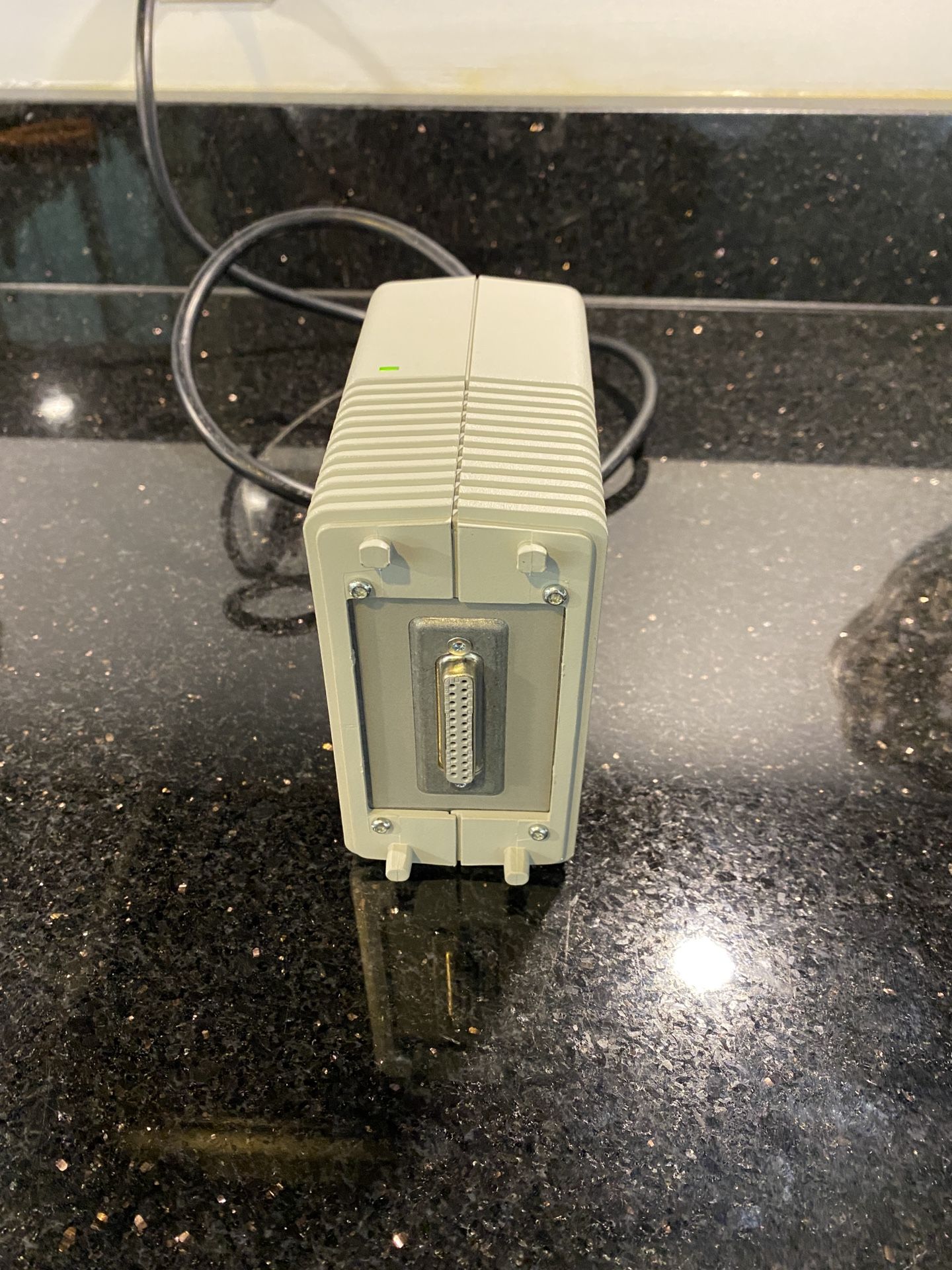 Rare Vintage Irwin ACCUTRAK POWER SUPPLY DB25 D-Sub Serial Port Male/Female