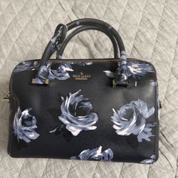 Kate Spade Cameron Street Large Lane Bag In Night Rose (Navy Floral)
