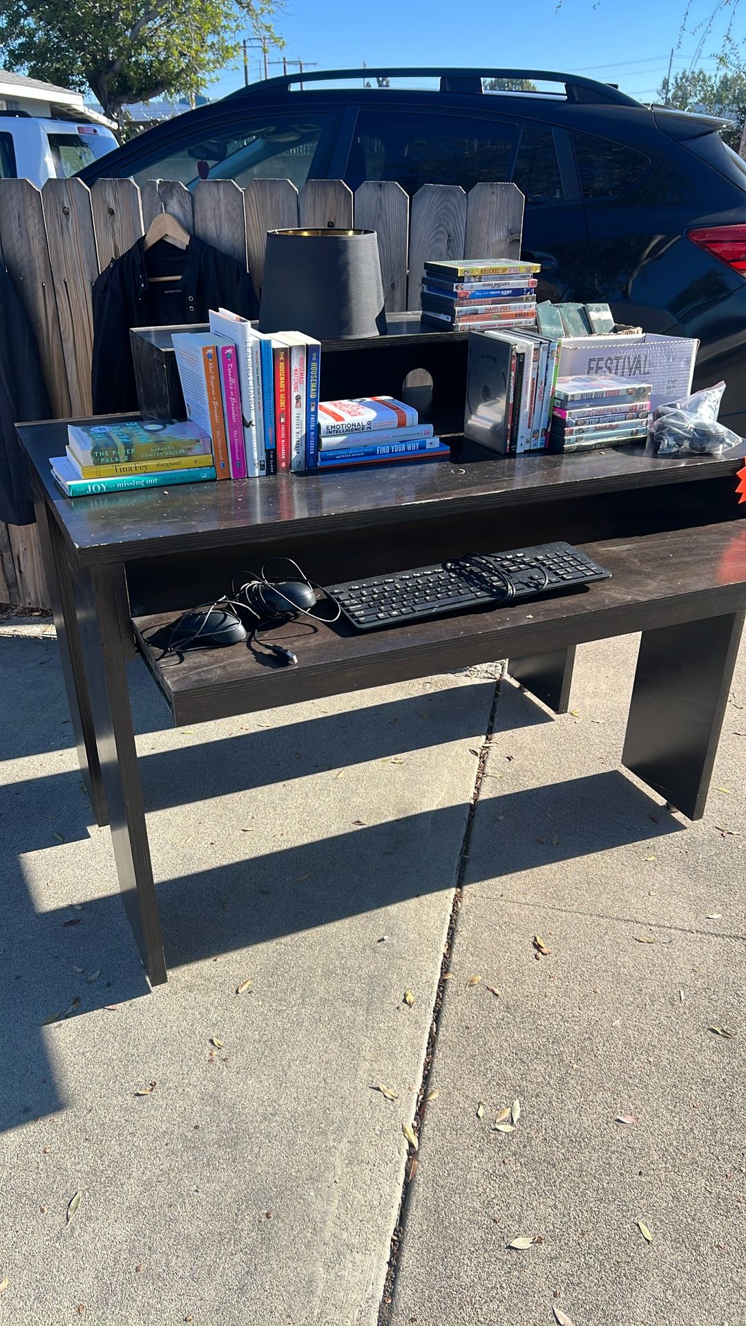 Wooden desk