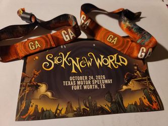 Sick new world tickets