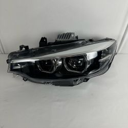 2018 2019 2020 BMW 4 Series Headlight LED NON AFS complete Left Driver