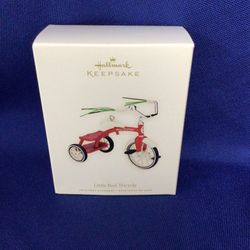 Rare 2008 Hallmark Ornament Little red Tricycle New