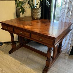 Beautiful Solid Wood Table/Desk