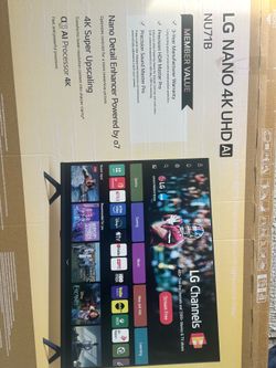 LG 55inch nano 4k Ai
