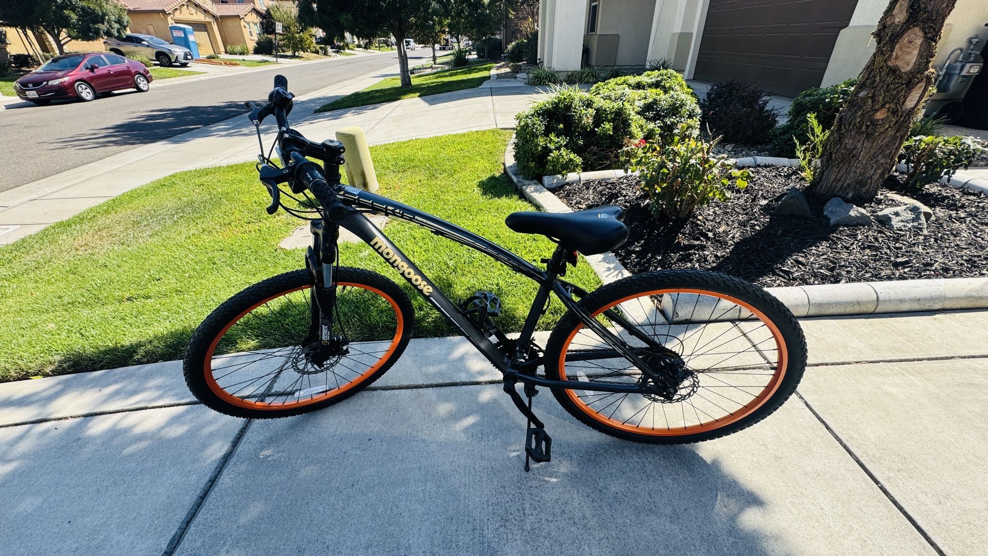 Mongoose 27.5” 21 Speed Mountain Bike
