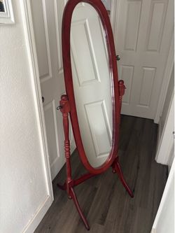 Cherry Swivel Mirror