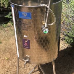 Marchisio 100 Liter Stainless Steel Fermentation Tank