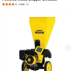 Champion Power Equipment 3 in. Dia 224 cc 2-in-1 Upright Gas Powered Wood Chipper Shredder
