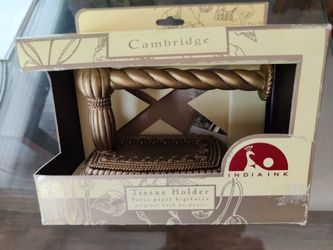 Cambridge Tissue Holder & Towel Ring