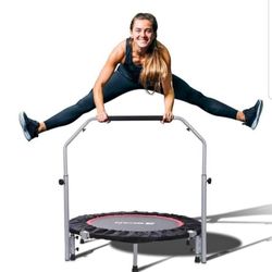 BCAN 40" Foldable Mini Trampoline, 