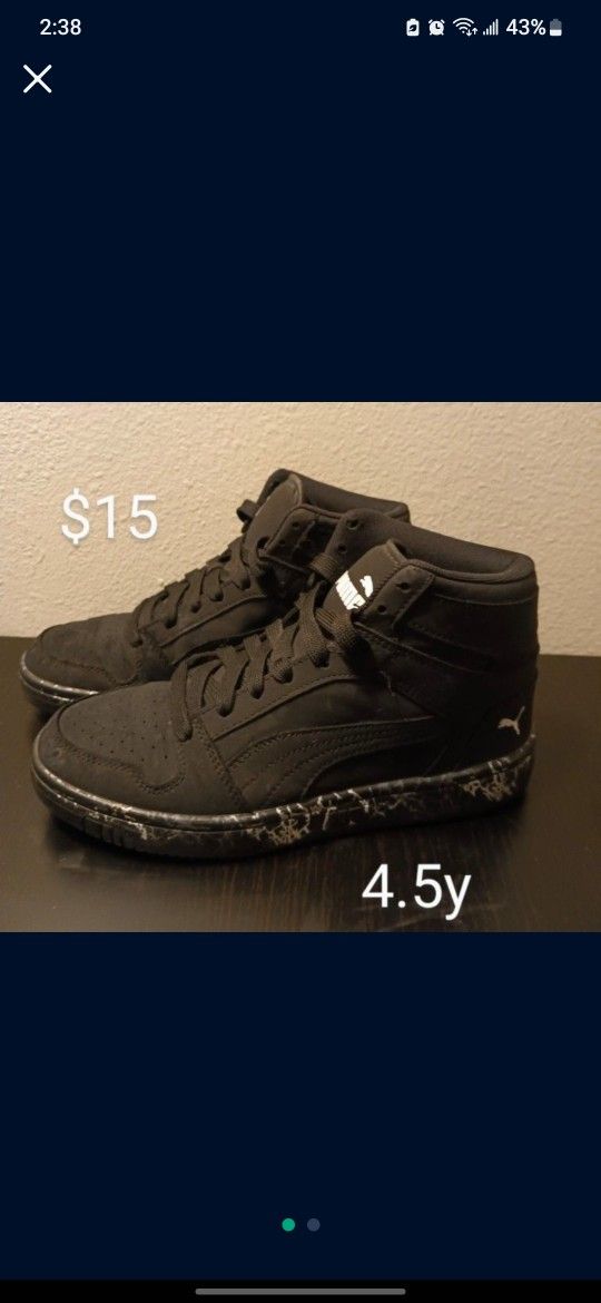 Boys PUMAS 4.5y