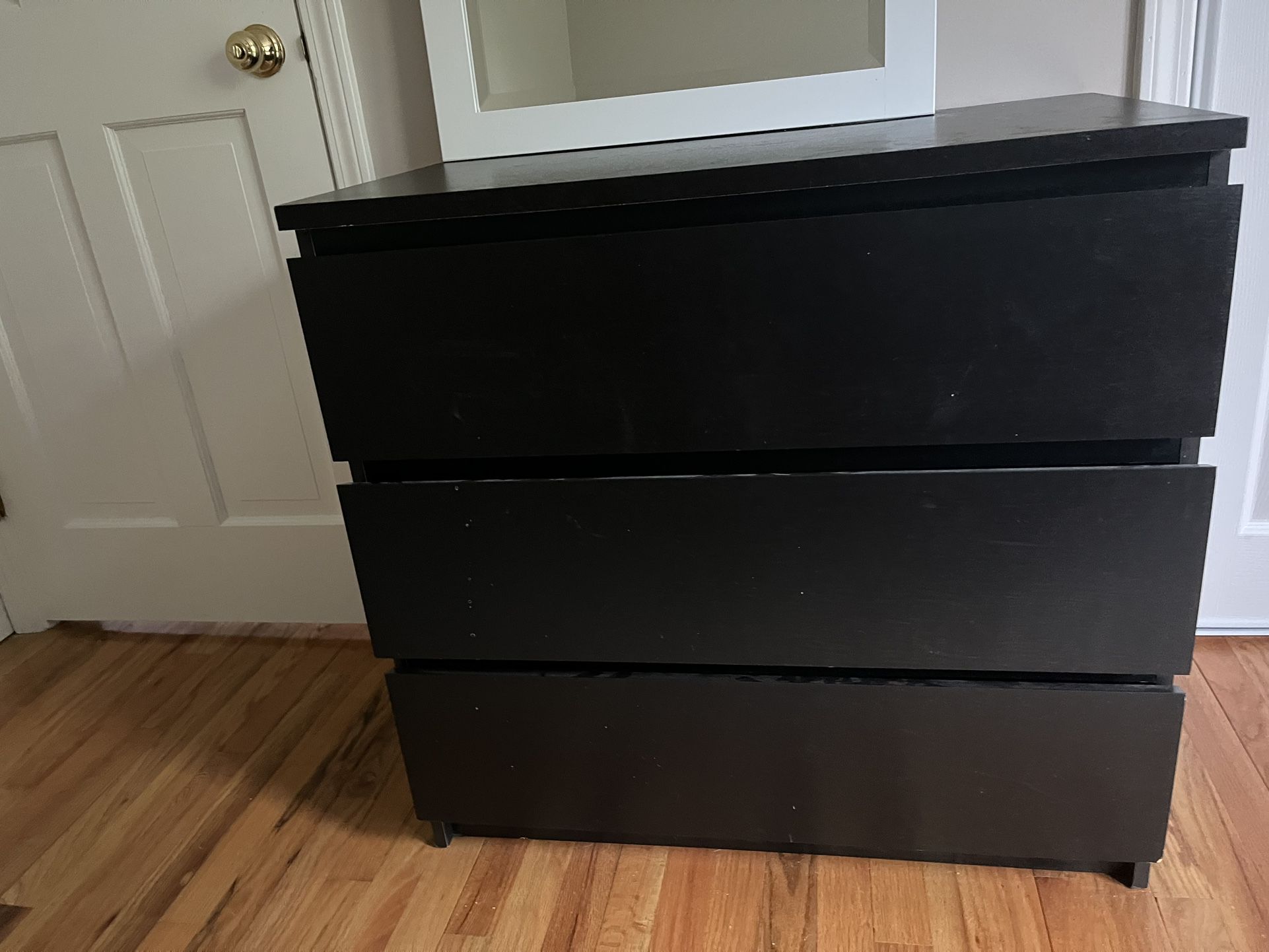 Black IKEA Dresser