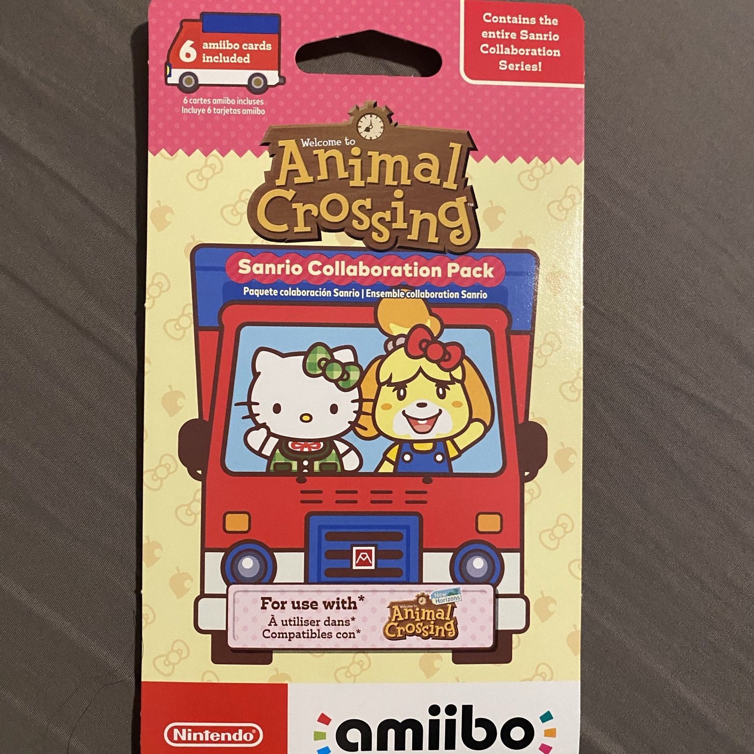 Nintendo Amiibo Animal Crossing New Horizon Sanrio Collaboration Exclusive  Pack - 6 Cards for Sale in Citrus Heights, CA - OfferUp
