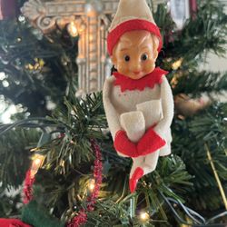 Vintage Elf On The Shelf By Noel