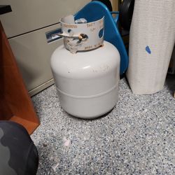 Half full Propane Tank