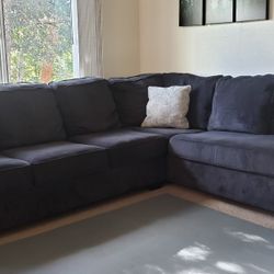 Ashley Altari Fabric 2 pc Sectional (LAF Sofa + RAF Corner Chaise), Excellent Condition, a few years old