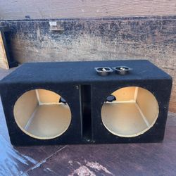 Sub box 2 12’s